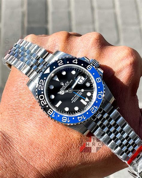 gmt 2 batman rolex|rolex gmt batman jubilee.